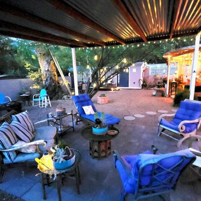 Cute Peaceful Tiny House Getaway W Backyard - Low Summer Rates! Tucson Exterior foto